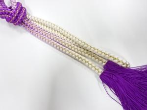 正絹　手組帯締め